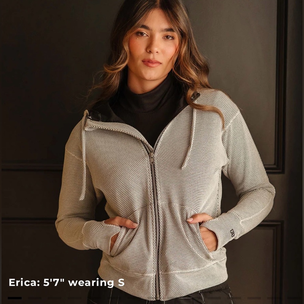 Albion Fit Zip Up Jacket Honeycomb